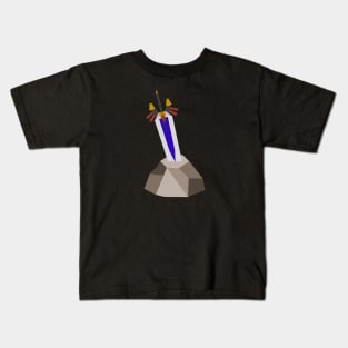 Ultima Weapon In The Stone Kids T-Shirt